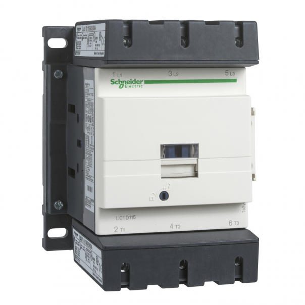 STYCZNIK MOCY 115A AC3 3 POLOWY NZ+NO,230V 50/60HZ - LC1D115P7 - SCHNEIDER ELECTRIC