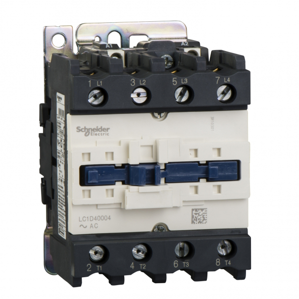 STYCZNIK MOCY 40A AC3 4 POLOWY 230VAC - LC1D40004P7 - SCHNEIDER ELECTRIC