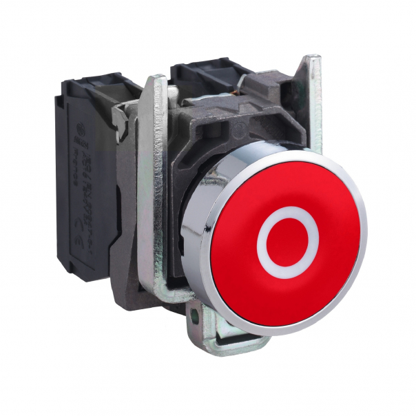 PRZYCISK STEROWNICZY Z SAMOPOWROTEM KRYTY NZ CZERWONY - XB4BA4322 - SCHNEIDER ELECTRIC