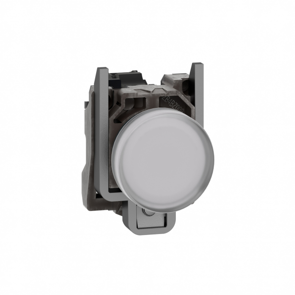 LAMPKA SYGNALIZACYJNA 250V BEZ ŻARÓWKI BIAŁA  - XB4BV61 - SCHNEIDER ELECTRIC