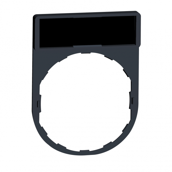 SZYLD OPISOWY 8X27MM CZARNY - ZBY2101 - SCHNEIDER ELECTRIC