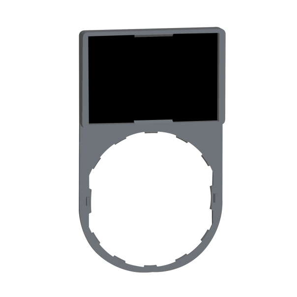 SZYLD OPISOWY 30X50MM CZARNY - ZBY6101 - SCHNEIDER ELECTRIC