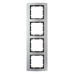 RAMKA POCZWÓRNA ALUMINIOWA ANTRACYT B.3 - 10143004 - HAGER