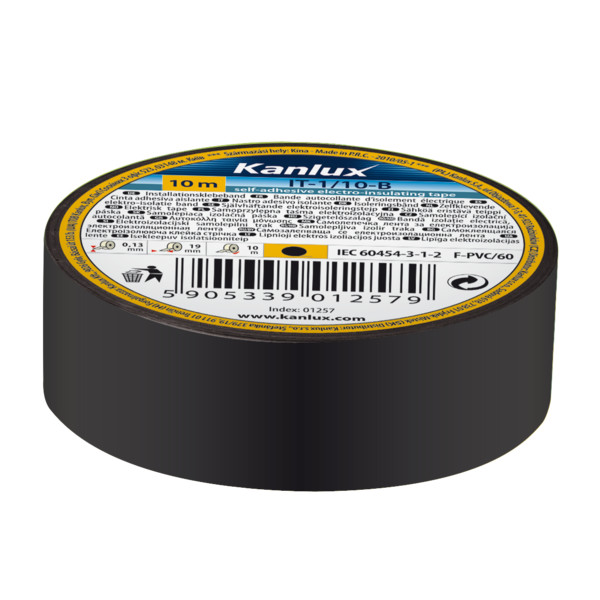 TAŚMA ELEKTROIZOLACYJNA SAMOPRZYLEPNA IT-1/10-B - 1257 - KANLUX