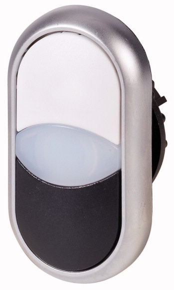 NAPĘD PRZYCISKU PODWÓJNEGO PODŚWIETLANY M22-DDL-WS  - 216704 - EATON