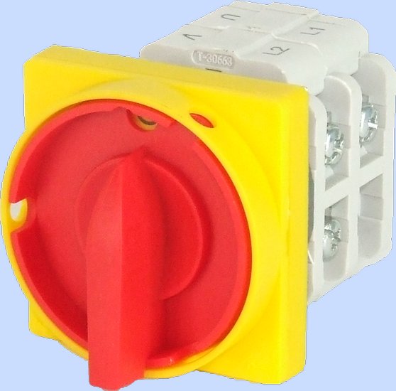 ŁĄCZNIK KRZYWKOWY W OBUDOWIE 25-15 WŁĄCZ-WYŁĄCZ 0-I NA KŁÓDKĘ - 922558 - ELEKTROMET DZIERŻONIÓW