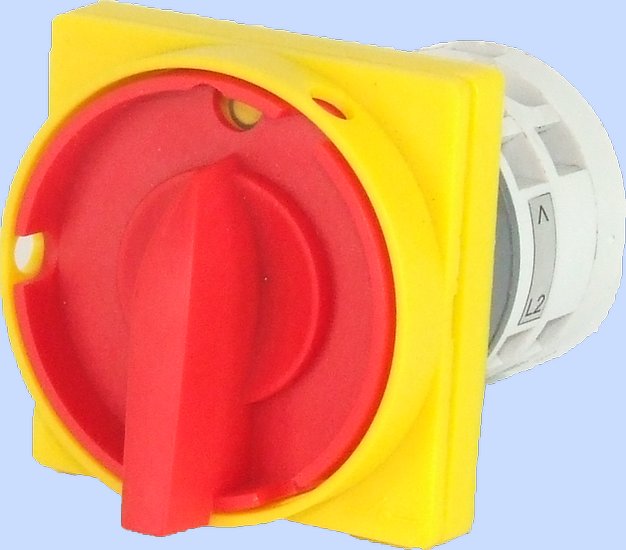 ŁĄCZNIK KRZYWKOWY W OBUDOWIE E16-15 WŁĄCZ-WYŁĄCZ 0-I IP65 NA KŁÓDKĘ - 951618 - ELEKTROMET DZIERŻONIÓW