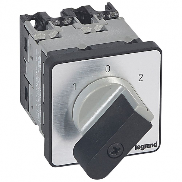 ŁĄCZNIK KRZYWKOWY 16A 2 BIEGUNY PROGRAM 0-1-2 PR12 - 027431 - LEGRAND