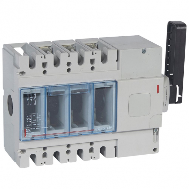 ROZŁĄCZNIK 400A 3-POLOWY WYZWALACZ BOCZNY PRAWY DPX-IS 630 - 026676 - LEGRAND