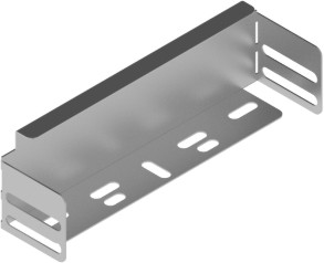 Zaślepka korytka ZKL50H50 0,70 mm - 158401 - BAKS