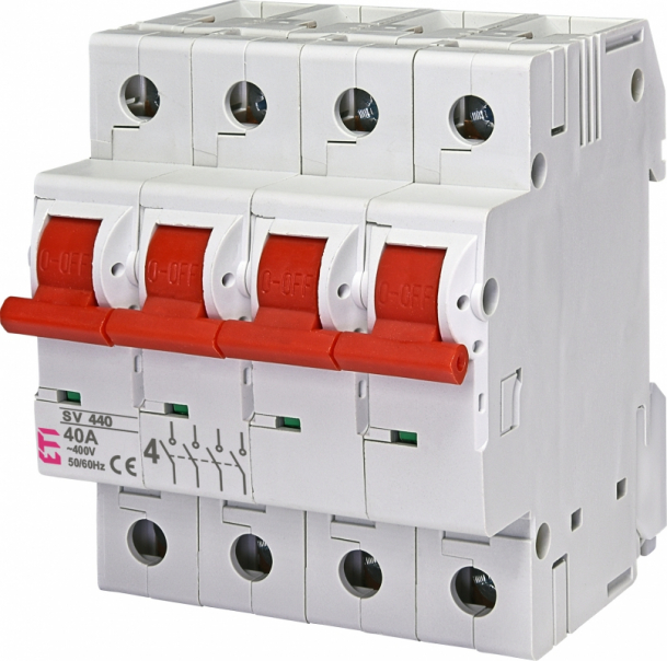 ROZŁĄCZNIK IZOLACYJNY 40A SV 440 4P 40A - 002423423 - ETI