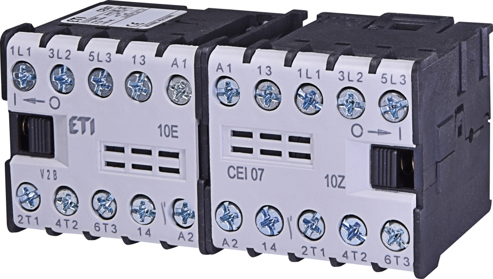STYCZNIKI MINI Z BLOKADĄ MECH. CEI07.10-230V-50/60HZ - 004641623 - ETI