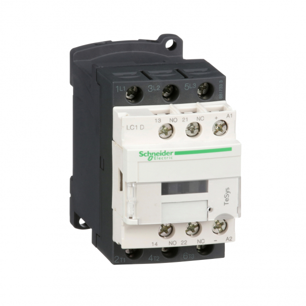 STYCZNIK MOCY AC3 12A 3P 1NO 1NC CEWKA 48VDC NISKI POBÓR TESYS D - LC1D12EL - SCHNEIDER ELECTRIC