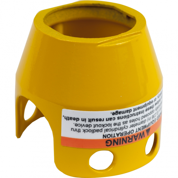 OSŁONA DO GŁÓWKI GRZYBKOWEJ FI 40 ŻÓŁTA METALOWA - ZBZ1605 - SCHNEIDER ELECTRIC