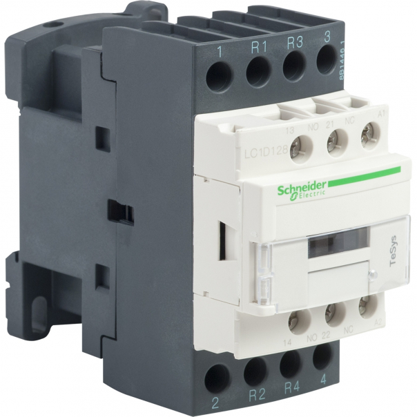STYCZNIK MOCY AC3 25A 4P 2NO 2NC CEWKA 110VAC TESYS D - LC1D128F7 - SCHNEIDER ELECTRIC