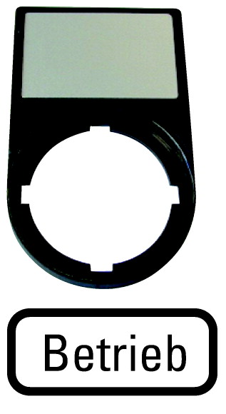 TABLICZKA OPISOWA Z RAMKĄ BETRIEB M22S-ST-D7 - 216488 - EATON
