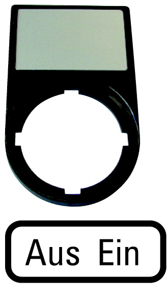 TABLICZKA OPISOWA Z RAMKĄ AUS EIN M22S-ST-D10  - 216490 - EATON