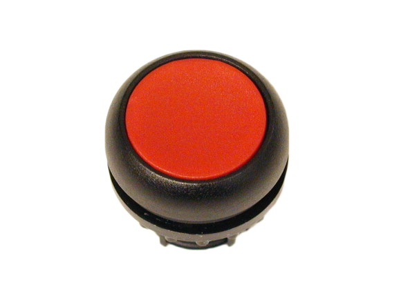 NAPĘD PRZYCISKU CZERWONY BEZ SAMOPOWROTU PŁASKI M22S-DR-R  - 216618 - EATON