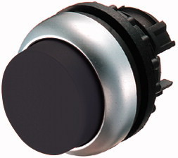 PRZYCISK WYSTAJĄCY CZARNY BEZ SAMOPOWROTU M22-DRH-S - 216663 - EATON