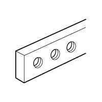 SZYNA MIEDZIANA Z OTWORAMI M5 12 X 4 MM X 1 M - 037389 - LEGRAND
