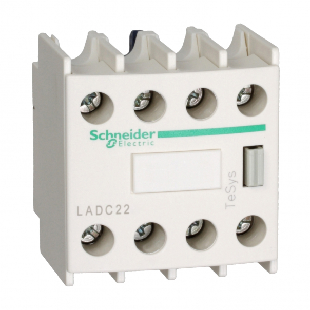 BLOK ZESTYKÓW BEZZWŁOCZNYCH 2NO 2NZ LC1 - LADC22 - SCHNEIDER ELECTRIC
