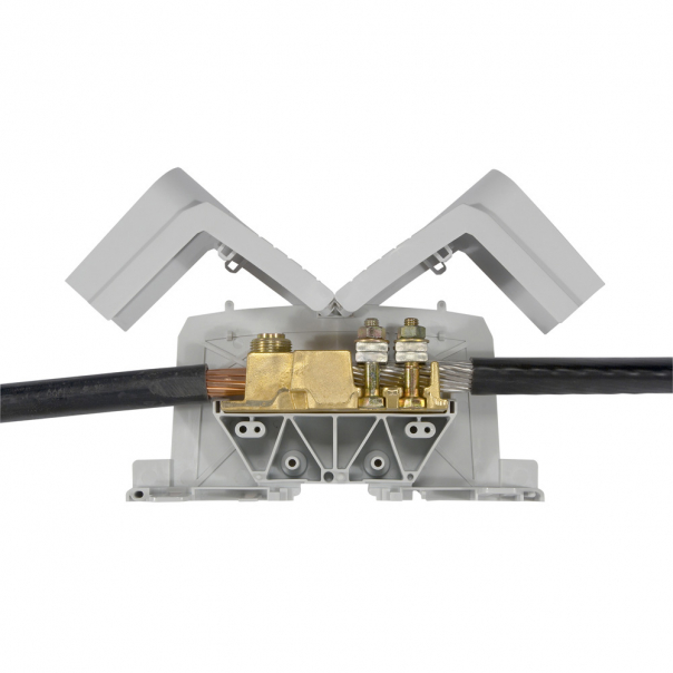 ZŁĄCZKA WIELKOPRĄDOWA 1 TOROWA AL/CU 300 MM2 VIKING - 039011 - LEGRAND