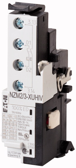 WYZWALACZ ZANIKOWY ZE STYKAMI WYPRZEDZAJĄCYMI 24VAC NZM2/3-XUHIV24AC  - 259583 - EATON