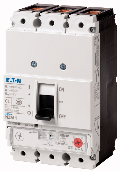 WYŁĄCZNIK MOCY 63A 3-POLOWY 25KA NZMB1-S63  - 265728 - EATON