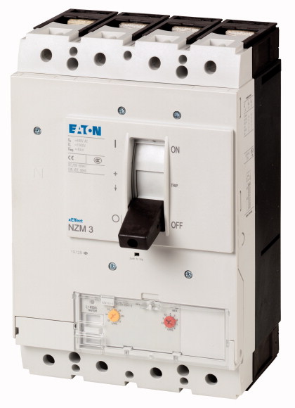 WYŁĄCZNIK MOCY 400A 4-POLOWY 50KA NZMN3-4-AE400/250  - 265892 - EATON