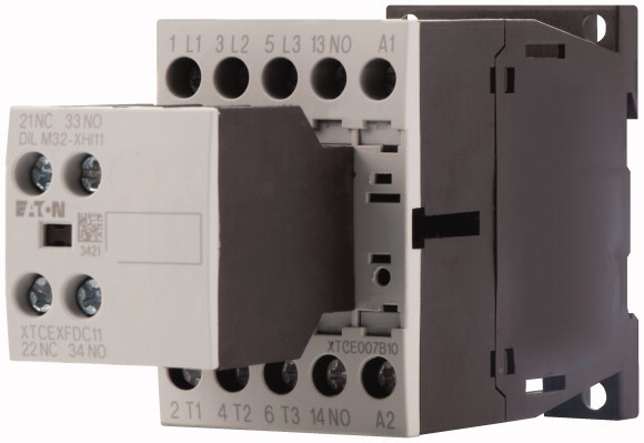 STYCZNIK MOCY 7A AC3 STYKI 2NO 1NZ DILM7-21(24VDC)  - 276635 - EATON