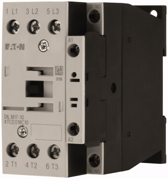 STYCZNIK MOCY 17A AC3 STYK 1NO DILM17-10(RDC60)  - 277019 - EATON