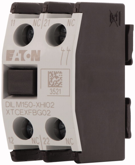 MODUŁ STYKÓW POMOCNICZYCH 0NO 2NC DILM150-XHI02 - 277947 - EATON