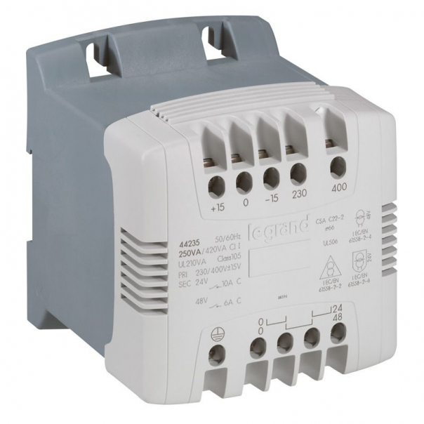 TRANSFORMATOR Z FILTREM 230/400-115/230 400 VA - 044266 - LEGRAND