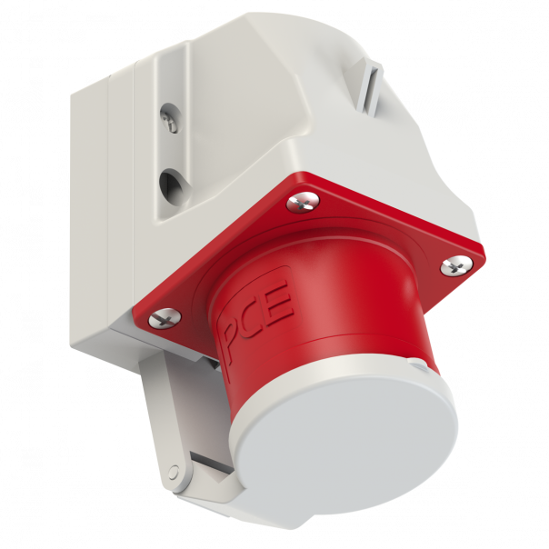 WTYCZKA ODBIORNIKOWA Z KLAPKĄ 32A 400V 3P+Z  - 524-6d - PCE