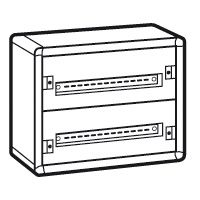 ROZDZIELNIA METALOWA 2X24 MODUŁY NATYNKOWA IP30 - 020002 - LEGRAND