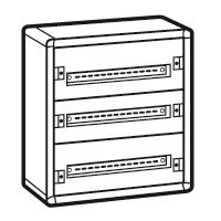 ROZDZIELNIA METALOWA 3X24 MODUŁY NATYNKOWA IP30 - 020003 - LEGRAND