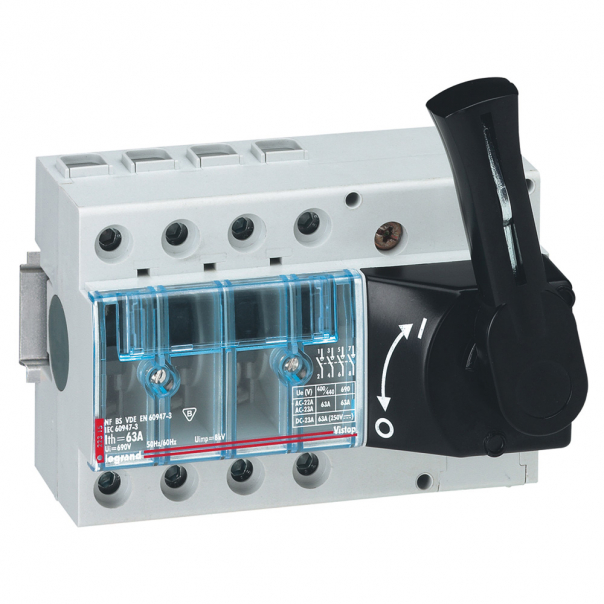 ROZŁĄCZNIK IZOLACYJNY 63A 4 BIEGUNY VISTOP - 022515 - LEGRAND