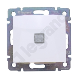 ŁĄCZNIK JEDNOBIEGUNOWY POJEDYNCZY ZE WSKAŹNIKIEM PRZEPŁYWU PRĄDU 10AX BIAŁY VALENA - 774410 - LEGRAND