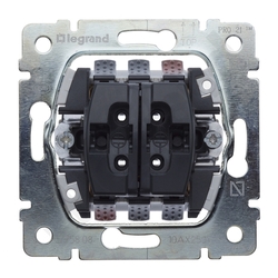 ŁĄCZNIK SCHODOWY PODWÓJNY 10AX 250V SISTENA LIFE - 775808 - LEGRAND