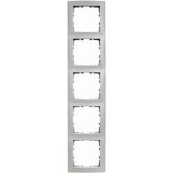 RAMKA PIĘCIOKROTNA BIAŁY POŁYSK B.KWADRAT - 5310158989 - HAGER