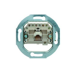 MECHANIZM GNIAZDA TELEFONICZNEGO POJEDYNCZEGO RJ11/RJ12/RJ45 UAE KAT. 3 ONE.PLATFORM - 534538 - HAGER