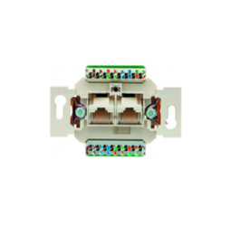 GNIAZDO PRZYŁĄCZENIOWE UAE 8 BIEGUNÓW NIEEKRANOWANE MECHANIZM B.KWADRAT ONE.PLATFORM - 534576 - HAGER - BERKER