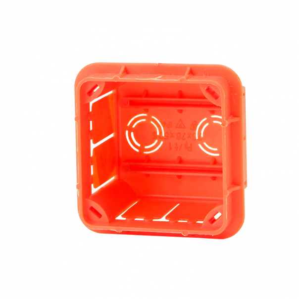 PUSZKA PODTYNK 80X80X52 BIAŁY POKRYWA ZAŚLEPKA TEKTUROWA IP40 PPODTYNK 1 - 11.1 - ZAKŁAD PRODUKCYJNO - HANDLOWY "ELEKTRO-PLAST" SPÓŁKA Z OGRANICZONĄ ODPOWIEDZIALNOŚCIĄ