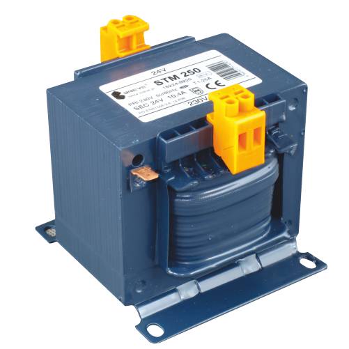 TRANSFORMATOR JEDNFAZOWY SEPARACYJNY EI IP00 320VA 230/24V - 16224-9919 - BREVE