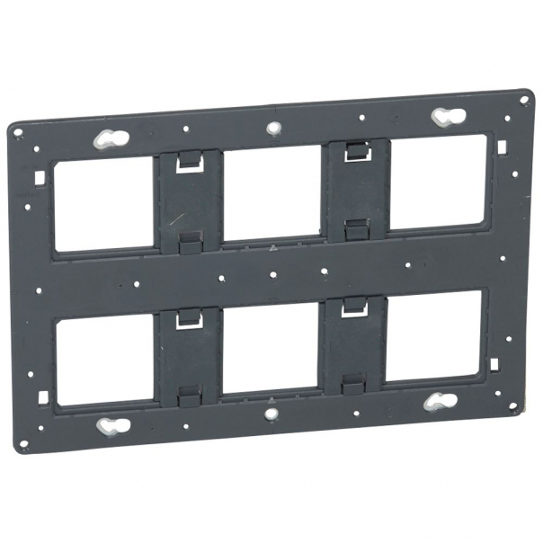 UCHWYT MONTAŻOWY 2X6 LUB 2X8 LUB 2X2X2 MODUŁY POZIOMO MOSAIC - 080266 - LEGRAND