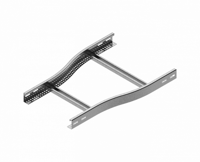 Redukcja drabinki symetryczna RDSC200/100H60 N 2,00 mm - 468020 - BAKS