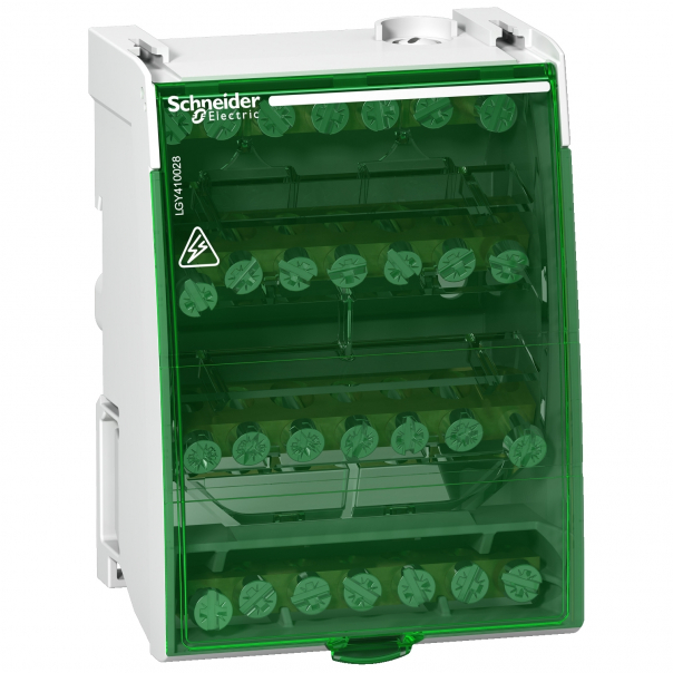 BLOK ROZDZIELCZY 4P 100A 28OTW. - LGY410028 - SCHNEIDER ELECTRIC