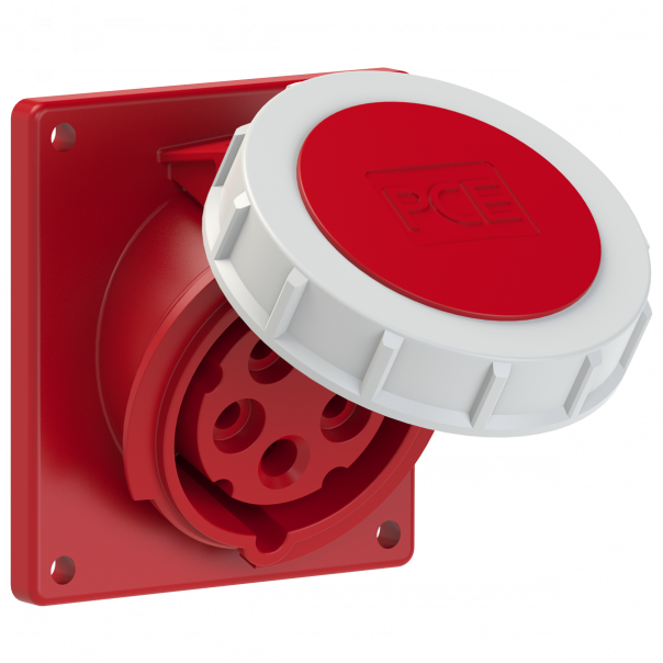 GNIAZDO TABLICOWE SKOŚNE POWER TWIST  16A 400V 3P+Z+N TWIST 80x97m - 4152-6 - PCE