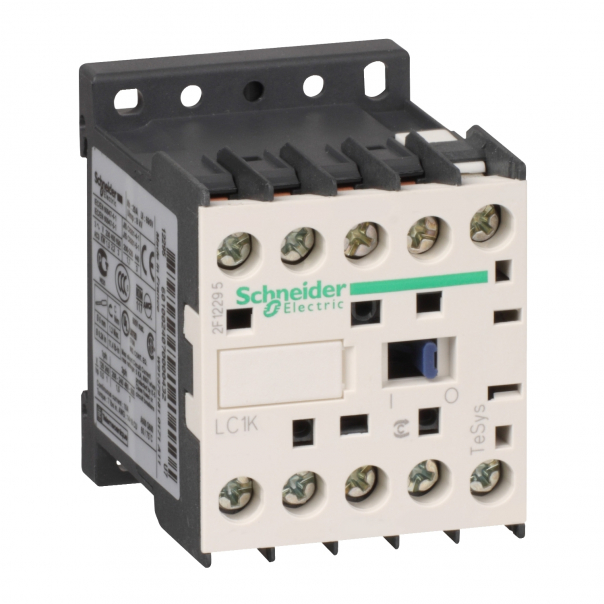 MINIATUROWY STYCZNIK MOCY 6A 3P 1NC CEWKA 48VAC ZACISKI ŚRUBOWE TESYS K - LC1K0601E7 - SCHNEIDER ELECTRIC