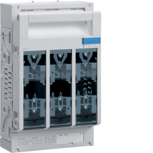ROZŁĄCZNIK BEZPIECZNIKOWY NH1 3X250A - LT153 - HAGER - BERKER